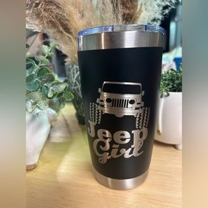 Jeep Girl Stainless Steel Insulated Travel Cup